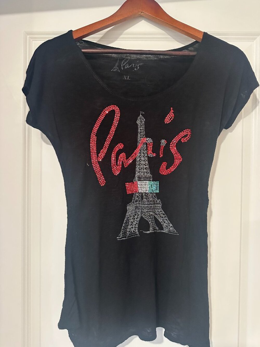 Paris T-Shirt with Bling